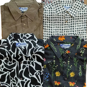 <b>Men's</b> 100% Cotton <b>Satin</b> Short Sleeve <b>Shirt</b> Casual Solid Pattern Breathable Eco-Friendly Anti-Pilling Turn-down Collar Perfect - Product Image 6