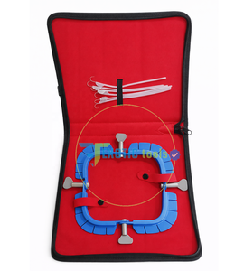 Kit d'opérations chirurgicales Lone Star à fort volume de recherche, design carré avec crochets en silicone réutilisables, emballé dans un étui en cuir - Product Image 1