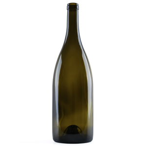 Bouteille <span class=keywords><strong>de</strong></span> <span class=keywords><strong>Bordeaux</strong></span> <span class=keywords><strong>de</strong></span> haute qualité à paroi extra épaisse <span class=keywords><strong>de</strong></span> 750 ml, couleur vert antique, pour un stockage à long terme en cave des vins rouges fins - Product Image 2