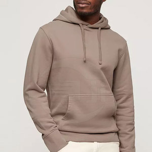 Sudaderas con capucha de gimnasio para hombre de diseño profesional sudaderas con capucha sólidas de poliéster/algodón transpirables de invierno suministro al por mayor - Product Image 1