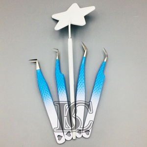 Top Vente Durable En Acier Inoxydable Extension De Cils Miroir Couleur Blanche Beau Cils Miroir À Vendre Emballage Personnalisé Et Logo - Product Image 5