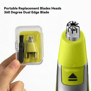 Lames de rechange pour rasoir nasal et tondeuse à sourcils, compatibles avec les lames Philips, faciles à nettoyer, pour usage domestique et voyage, IPX6 - Product Image 5