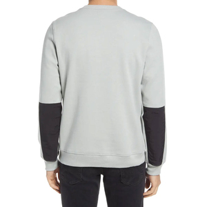 Sweat-shirt surdimensionné à col rond pour hommes, épais, coupe ample, doux, basique, évacuation de l'humidité et respirant, en tissu polaire - Product Image 6
