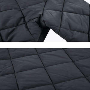 Chaqueta Bomber ajustada con estampado de calidad para hombre, chaqueta acolchada, chaqueta de invierno, ropa informal, cómoda y transpirable - Product Image 4