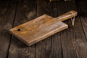 Tabla de madera para picar Venta caliente Bandeja de servicio de estilo clásico de color natural y tabla de cortar a granel - Product Image 5