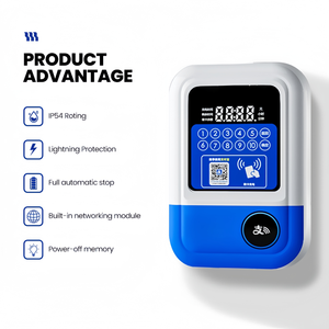 Estación de Carga Inteligente para Vehículos Eléctricos, Cargador Rápido de 8000W, Bidireccional, para Bicicletas Eléctricas, E Rickshaws, Scooters Eléctricos, Público, 220V CA, Tipo 1/2, Interfaz GBT - Product Image 3