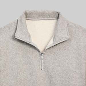 Sudadera Personalizada con Cierre de Cremallera, Bordado 3D, 100% Algodón, Color Sólido, con Etiqueta Personalizada - Product Image 4