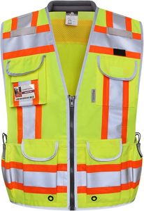 Chaleco de Seguridad Reflectante de Alta Calidad para Hombre, Chaleco de Alta Visibilidad para Hombre - Product Image 2