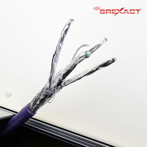 Thiết kế ban đầu cat6A tiêu chuẩn Ethernet các thiết bị video Cable 23AWG SFTP <span class=keywords><strong>Network</strong></span> Cable - Product Image 6