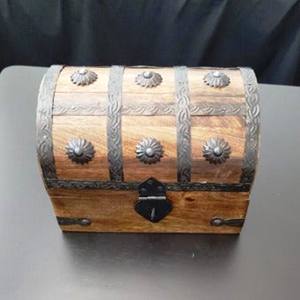 Boîte à bijoux en bois personnalisée écologique naturelle avec miroirs, boîte à bijoux de table, décoration d'intérieur, cadeau - Product Image 6