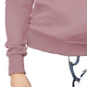 Haute qualité personnalisé femmes en plein air Streetwear coton surdimensionné blanc poids lourd lavé à l'acide pull à capuche pour femme 2026 - Product Image 3