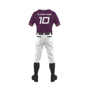 Uniformes de béisbol transpirables de alta calidad, novedad de 2025, conjuntos de manga corta con servicio OEM, tarifa al por mayor disponible a granel - Product Image 3