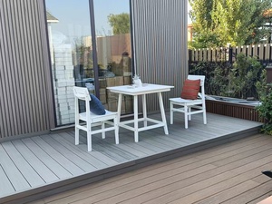 A prova di tempo per esterni HDPE mobili <span class=keywords><strong>da</strong></span> pranzo sedia <span class=keywords><strong>poltrona</strong></span> HDPE sala <span class=keywords><strong>da</strong></span> pranzo Set tavolo e sedia <span class=keywords><strong>da</strong></span> pranzo all'aperto - Product Image 2