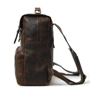 Unique Gifts for Him|Handmade Backpack Men|Leather Cross Body Computer Sling Gifts for Him Leather <b>Briefcase</b> Man - Product Image 2