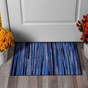 Chindi Rag Rugs Classic Tonal Reversible Lavable PET Friendly Algodón Patrón geométrico Alfombra trenzada - Product Image 3