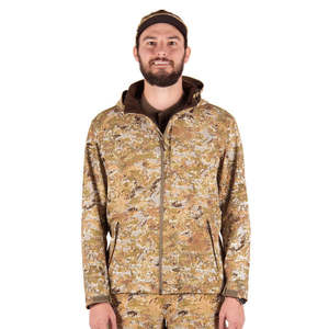 Veste de chasse coupe-vent en softshell de haute qualité personnalisée, veste de chasse légère pour homme - Product Image 1
