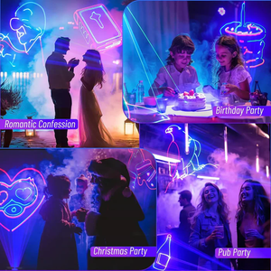 El Último M10 - Dibujo en Tiempo Real, Imágenes Se Pueden Almacenar Temporalmente, El Tiempo de Reproducción Se Puede Configurar, Láser Cubo App, Láser para DJ - Product Image 6