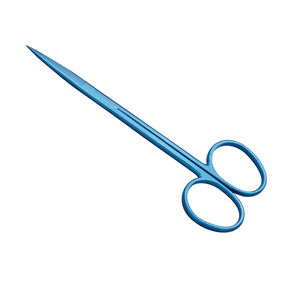 กรรไกรผ้าพันแผลสำหรับผ่าตัดสีดำพับได้มีหลายสีขนาดเล็กขนาดใหญ่พร้อมที่จับพลาสติก - Product Image 4