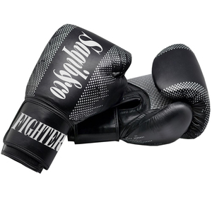 Gants d'entraînement noirs personnalisés, gants de sparring de haute qualité, gants MMA et gants de boxe Muay Thai - Product Image 5