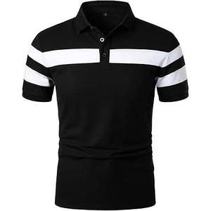 2025 polos pour hommes de haute qualité meilleur prix grande taille Logo personnalisé respirant à manches courtes homme T-shirt Polo - Product Image 1