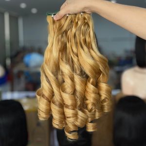 Paquetes de colores personalizados hinchables de alta calidad de 100% cabello humano vietnamita con precio al por mayor - Product Image 5