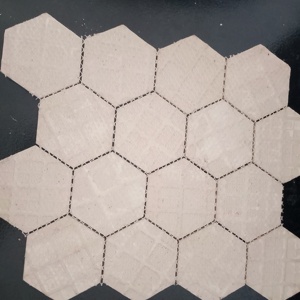 Builderified กระเบื้องโมเสคทนทานสูงหกเหลี่ยม73มม. สำหรับระเบียงทางเดินในสวนระเบียงและ260X300MM ลาน - Product Image 2