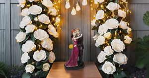 Estatuas modernas de resina para decoración del hogar, escultura de pareja de amor apasionado y vínculo de matrimonio para amantes - Product Image 5