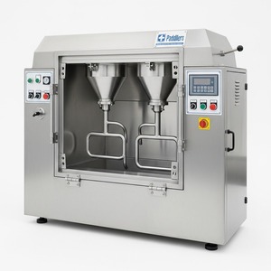 เครื่องผสมใบพัดสแตนเลสมอเตอร์ไฟฟ้าประสิทธิภาพสูงสำหรับอุตสาหกรรมอาหารสัตว์เคมีผงที่มีประสิทธิภาพสูง - Product Image 1