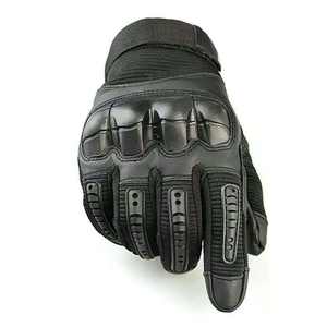 Guantes de moto de invierno de cuero real logotipo personalizado recién llegado guantes de pantalla táctil Motor ciclismo Motocross carreras deportes - Product Image 4