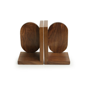 Premium Quality Wood Made Book Support Bookends New Designed <b>Table</b> <b>Top</b> <b>Decorative</b> Wooden Bookends Reasonable Price - Product Image 3