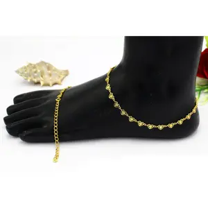 Buy online Silver Brass Anklets And Payal from fashion jewellery