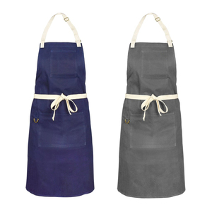 High Quality Adjustable Sleeveless Bib <b>Apron</b> Cotton Polyester Blended Eco-friendly <b>Waterproof</b> Reusable Print Kitchen Workers - Product Image 6