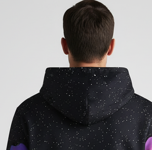 Sudadera con Capucha Extra Grande para Hombre, con Cierre, Diseño Gráfico, Logotipo Personalizado Bordado, Tela de Felpa Ecológica, Venta al por Mayor - Product Image 5