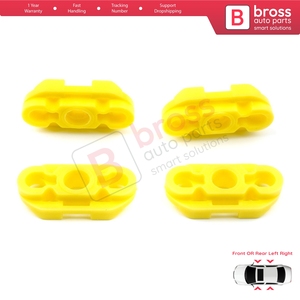 ชุดคลิปยึดตัวปรับกระจกหน้าต่าง BWR19 4 ชิ้น สำหรับ Impala 20369894 20369895 - Product Image 3