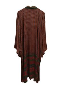 Longueur cheville Robe en soie Robe multicolore Robe de nuit Robe indienne Vintage en soie recyclée Sari Kimono - Product Image 5