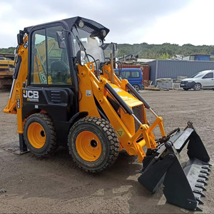 בשימוש jcb 1cx רטרו גלגל מטען טרקטור עם חזית בחזרה מטען 8 טון מדורג עבור חוות עם מנוע ליבה נושאת רכיבים - Product Image 1
