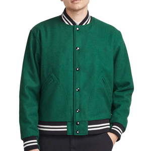 Vestes universitaires en gros, logo et étiquette personnalisés, veste pour homme, col montant, veste softshell, streetwear - Product Image 1