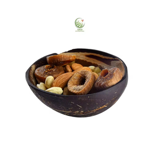 Cuencos de cáscara de coco Natural 100% más buscados, vajilla de madera ovalada desechable para fiestas, postre, mejor precio, uso comercial de alimentos - Product Image 1