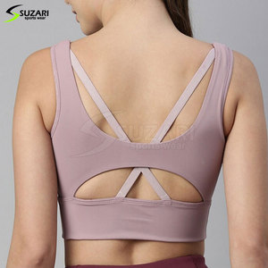Sujetador Deportivo Sin Costuras de Alta Sujeción, Talla Grande, Tirantes Ajustables, Secado Rápido, Transpirable, para Fitness - Product Image 3