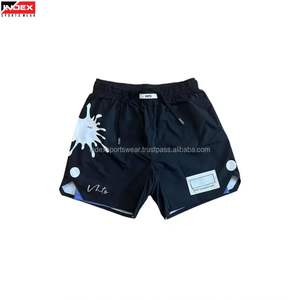 Shorts de MMA pour homme, impression de logo personnalisée, shorts de grappling, vêtements de combat de Jiu-Jitsu, shorts personnalisés avec le meilleur style de coupe - Product Image 1