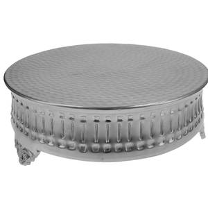 Soporte de pastel de 2 niveles de Metal de estilo moderno de latón AK con acabado de níquel Soporte de pastel de calidad premium para restaurante/ocasión de fiesta - Product Image 2