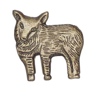 Anneau de serviette en métal doré pour la décoration de Noël et de mariage, accessoire de table design pour fêtes - Product Image 6