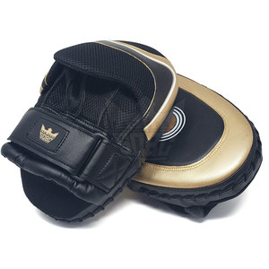 ถุงมือ MMA ฟอกซ์แพด หนังแท้ ปิดด้วยแถบตีนตุ๊กแก สำหรับชกมวย คิกบ็อกซิ่ง มวยไทย ซับเหงื่อ ผลิตในประเทศปากีสถาน - Product Image 2