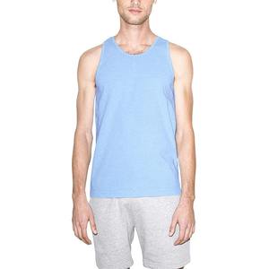 Camiseta sin mangas de ropa de gimnasio más vendida, precio al por mayor de fábrica, camisetas sin mangas personalizadas para hombre, material sostenible transpirable que absorbe el sudor para gimnasio - Product Image 1