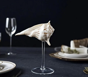 แก้วรูปเปลือกหอยที่เหมาะสำหรับการจัดแสดงเครื่องดื่มที่ให้บริการและการจัดแต่งโต๊ะในบ้านที่หรูหรา - Product Image 5