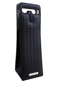 ที่ใส่ขวดไวน์ทำจากหนัง PU แบบเดี่ยวมีโลโก้ออกแบบได้ตามต้องการ - Product Image 2
