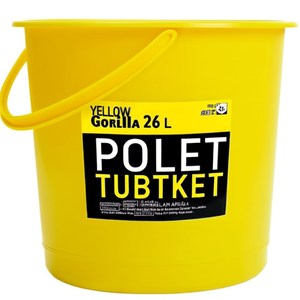 Cubo Multiusos Tubtrug POLET de 26 l, Color Amarillo Gorilla - Product Image 3