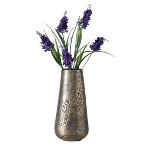 แจกันดอกไม้อลูมิเนียมสีขาวหรูหราทันสมัยสำหรับตกแต่งบ้านร้านอาหารโรงแรม - Product Image 2