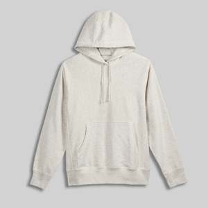 Sweat-shirt à capuche streetwear délavé gris clair avec fermeture éclair, motif camouflage, en molleton bouclette vieilli, modèle 3008 - Product Image 1