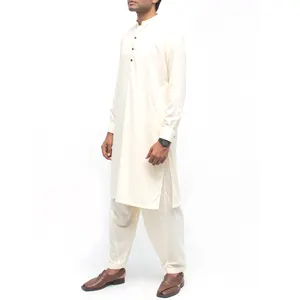 Пакистанский хлопок 2022 Курта ИД шальвар камиз Этническая Thobe летняя зимняя мусульманская одежда мужская стильная шальвар камиз